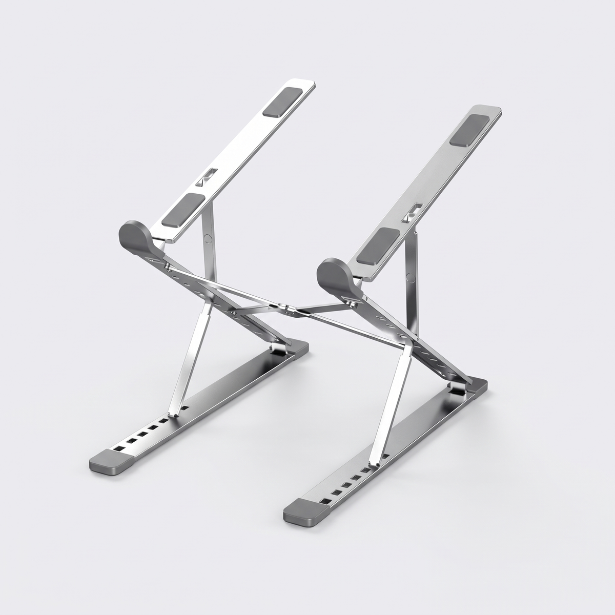 Support pliable en aluminium pour ordinateur portable