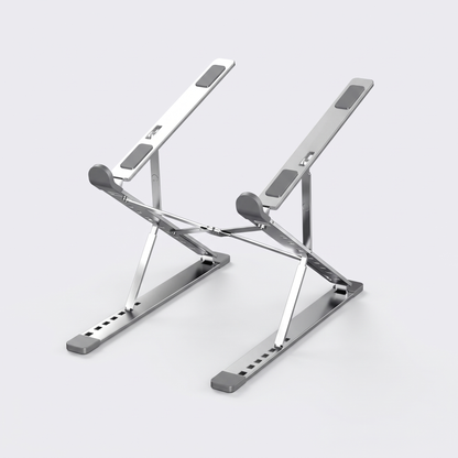 Support pliable en aluminium pour ordinateur portable